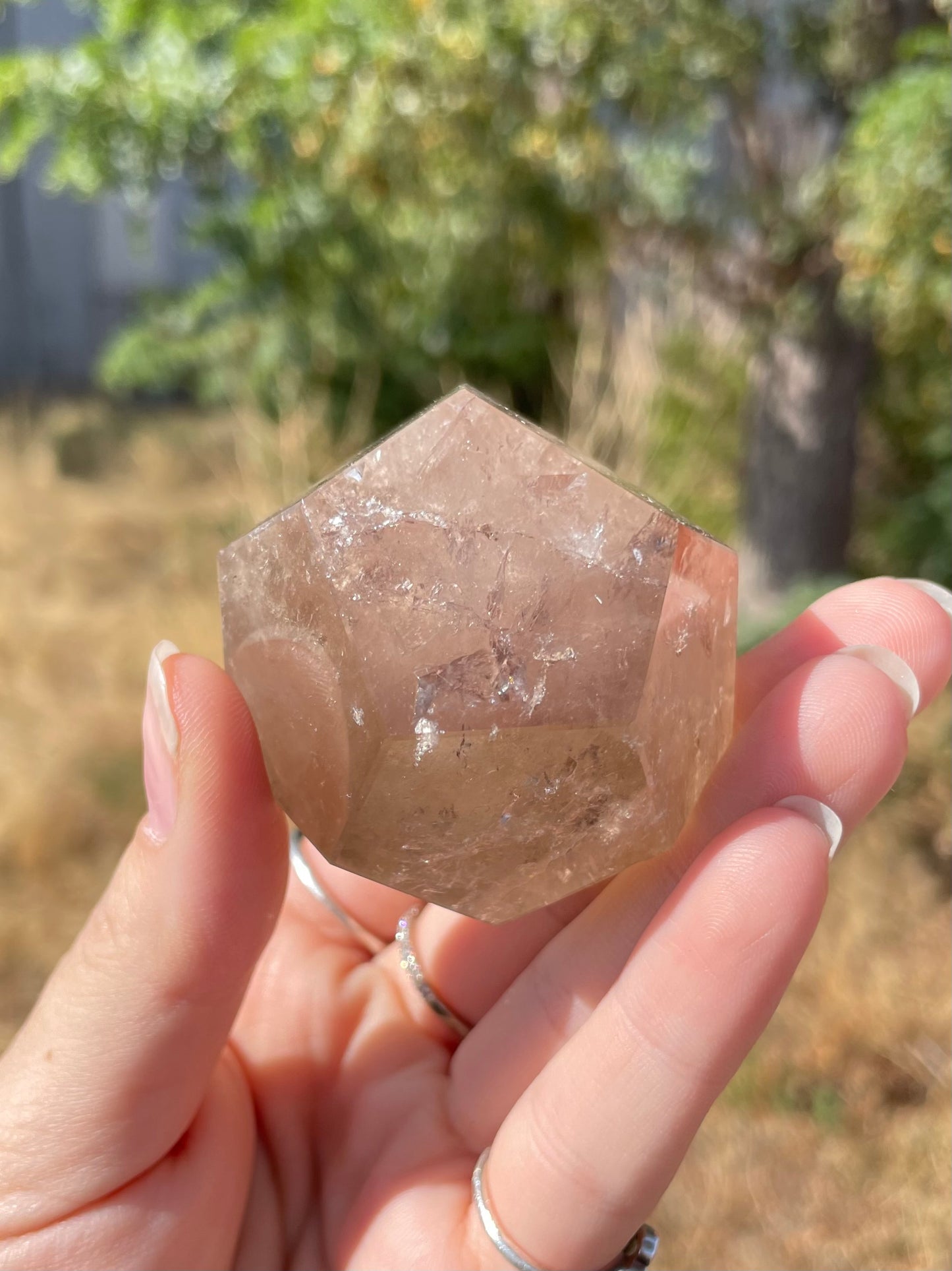 Smoky Quartz Dodecahedron