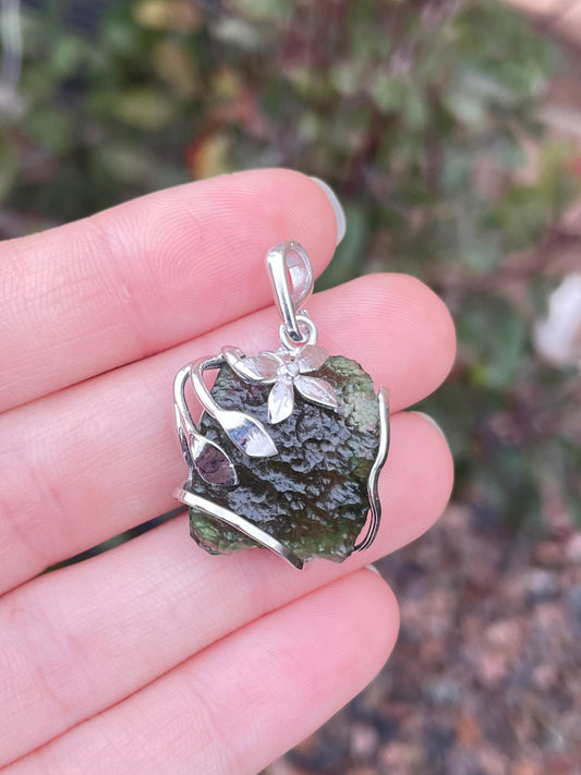 Moldavite Pendant