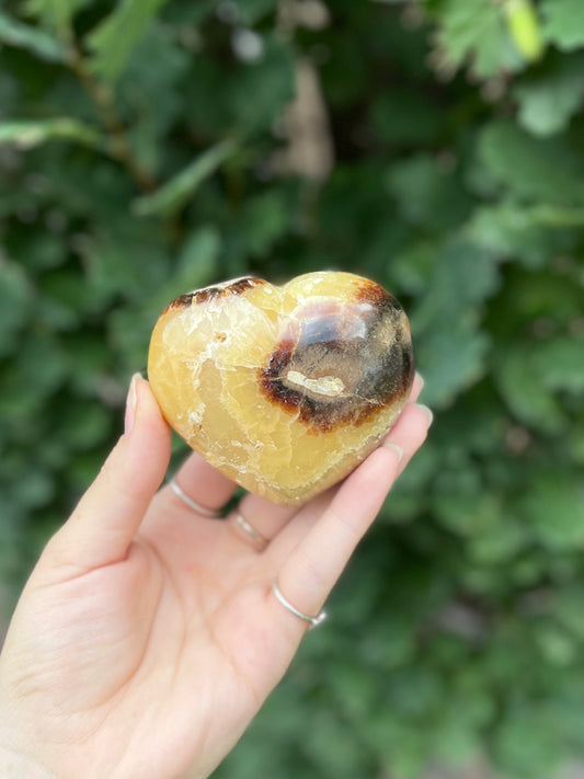 Septarian Heart