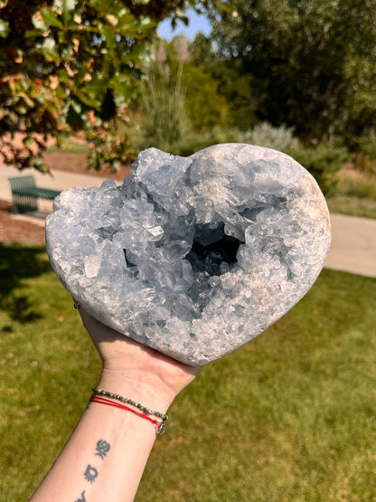 Celestite Corazón