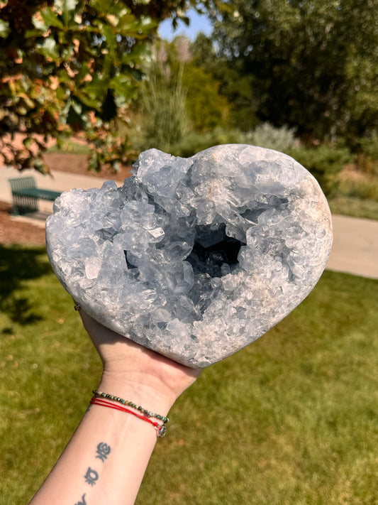 Celestite Corazón