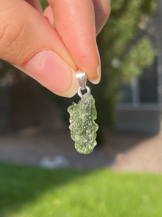 Moldavite Pendant (g)