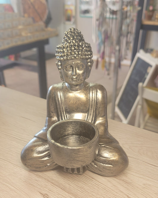 Candle Holder Buddha