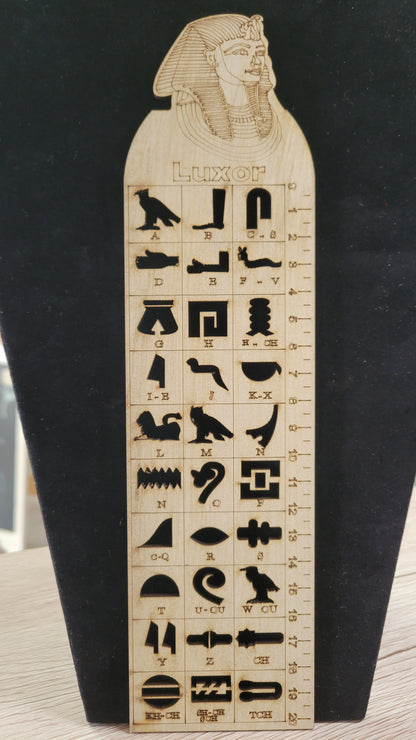 Egyptian Alphabet Stencil