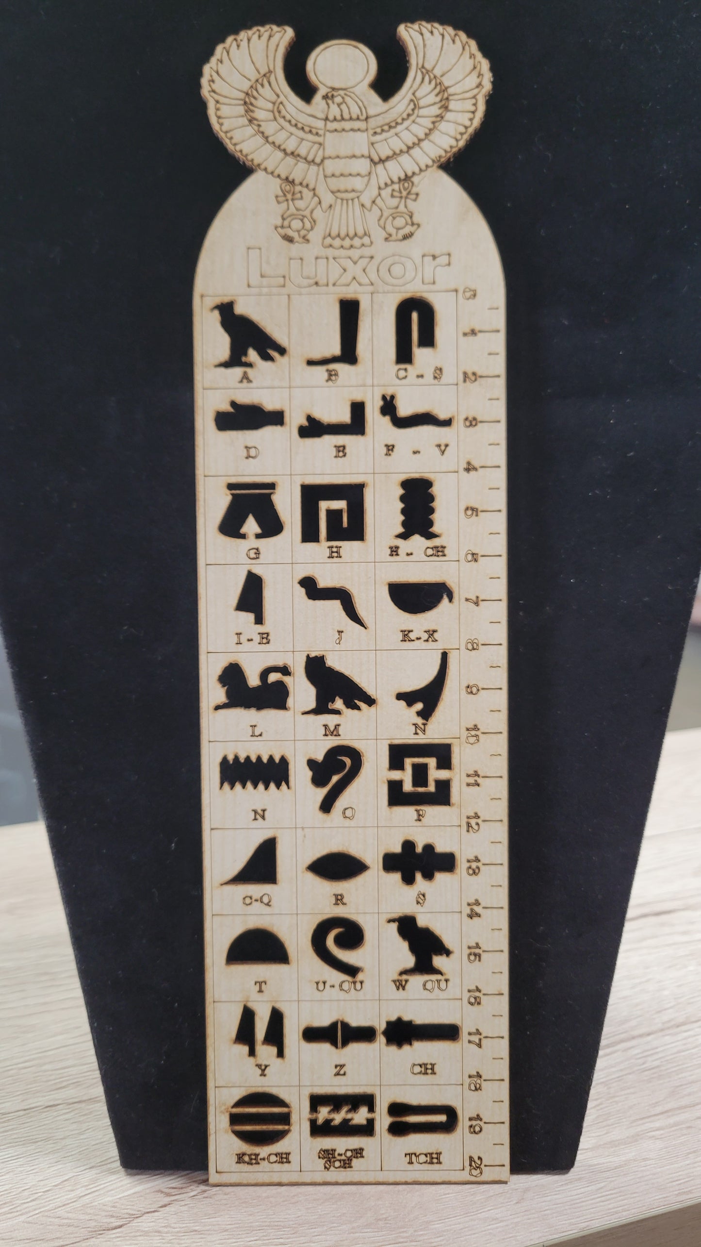 Egyptian Alphabet Stencil