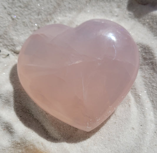 Large Rose Quartz Heart