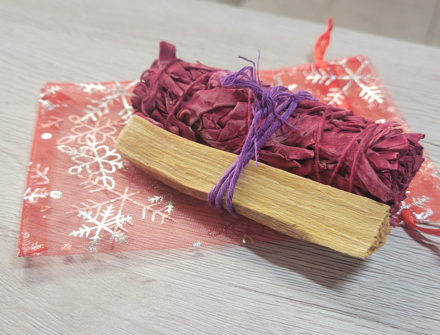 Dragon Blood Sage and Palo Santo Smudge Set