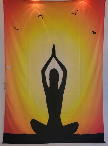 Sunrise Yoga Tapestry