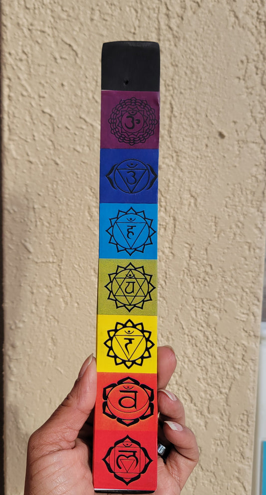 7 Chakra Incense Holder