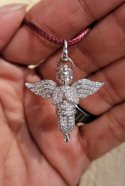 Angel Pendant on Cord