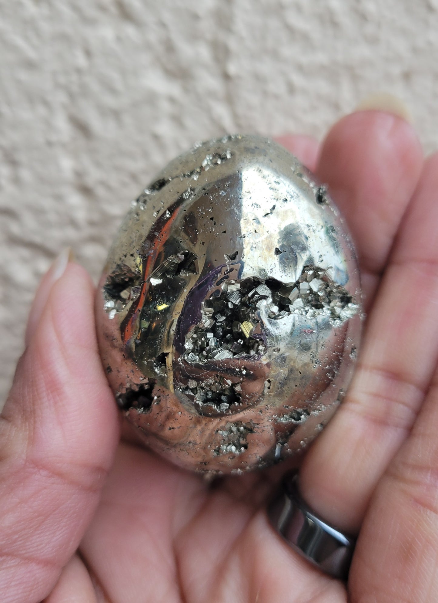 Pyrite Egg