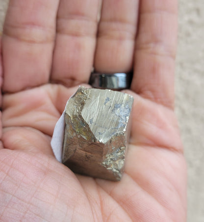 Pyrite Raw Cube