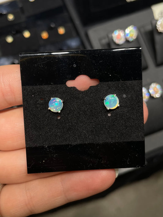 Ethiopian Opal Earrings