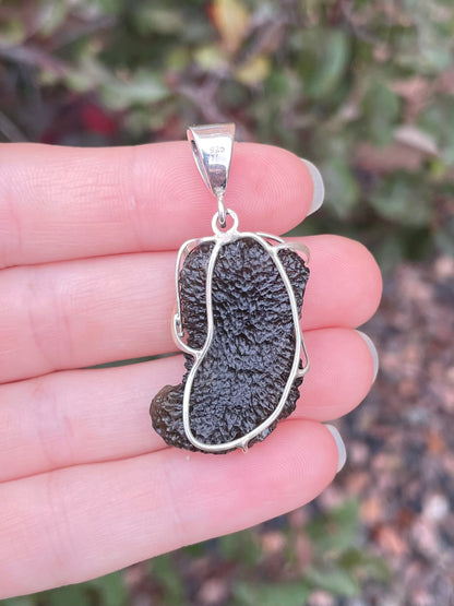 Moldavite Pendant