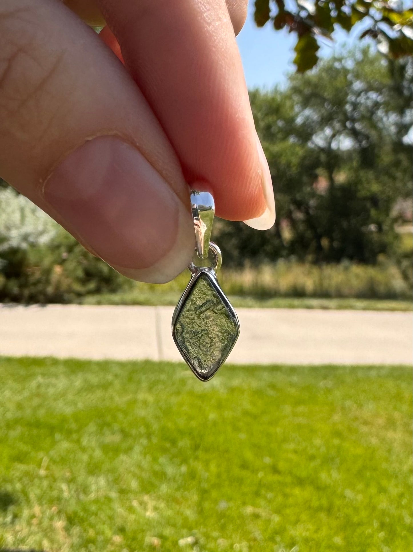 Moldavite (I) Pendant