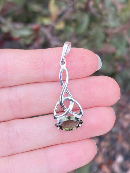 Moldavite Pendant