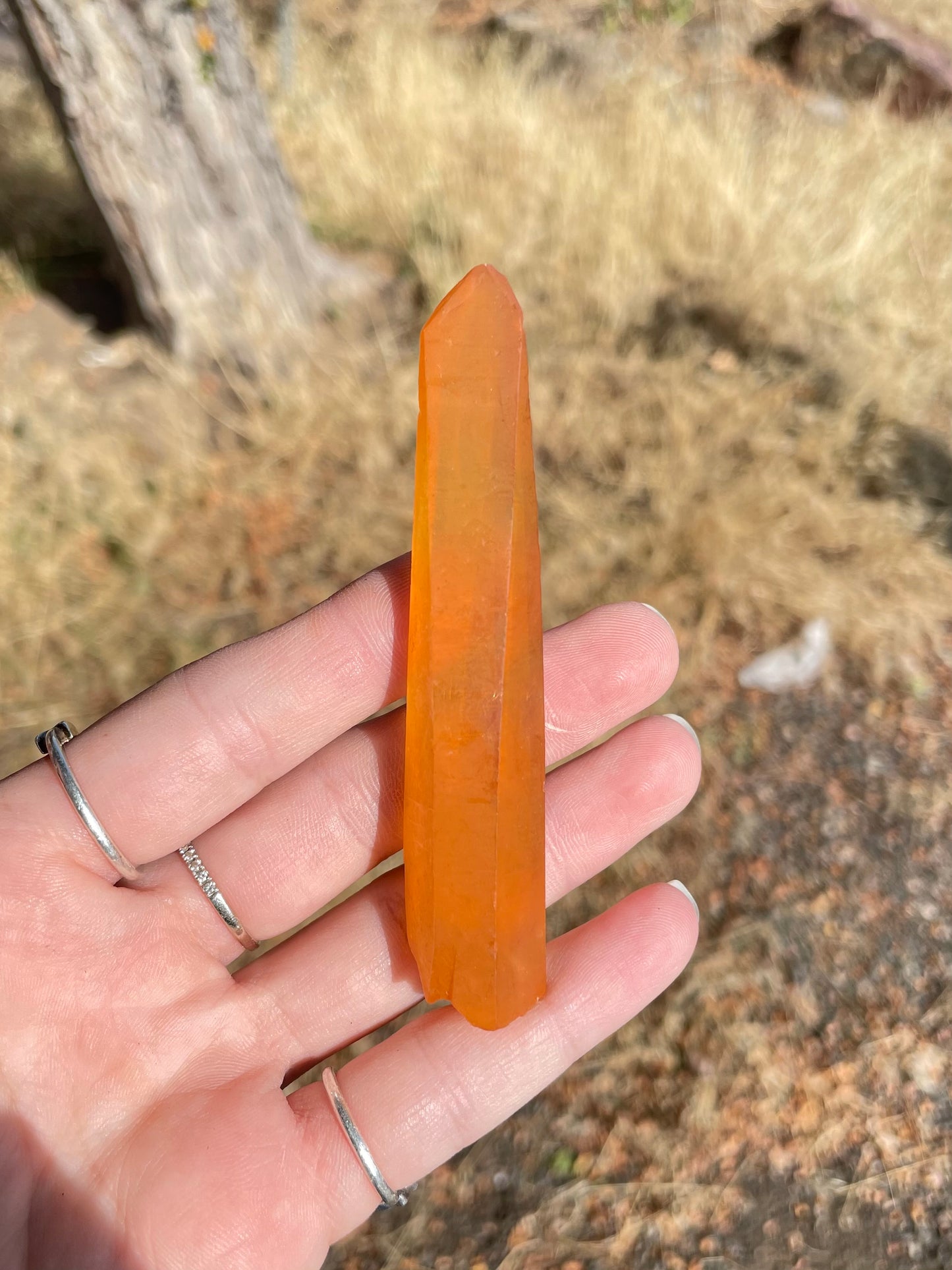 Tangerine Quartz