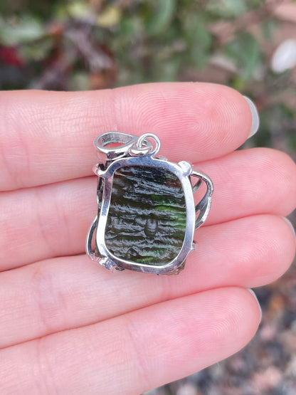 Moldavite Pendant