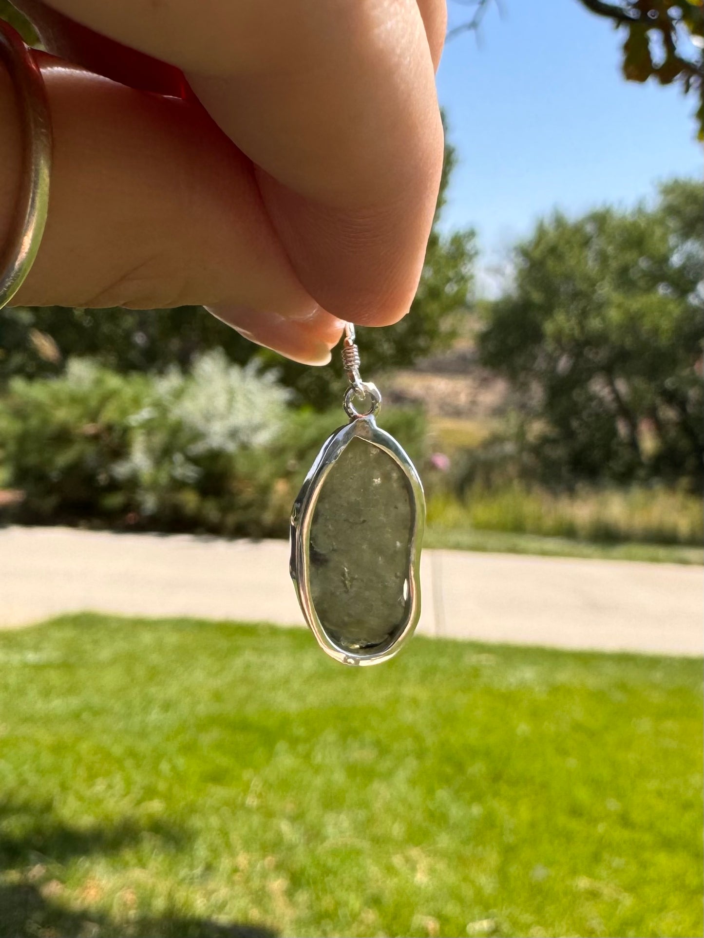 Moldavite Raw (II) Pendant