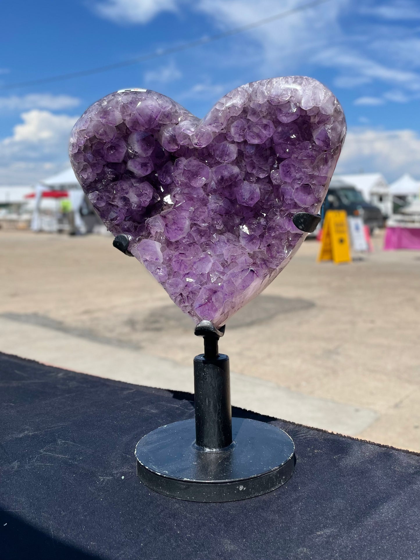 Amethyst Heart