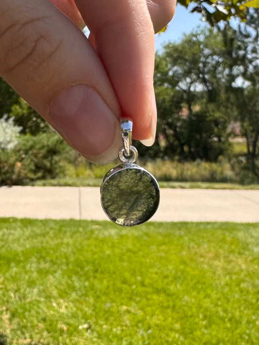 Moldavite (III) Pendant