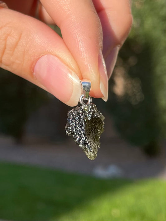 Moldavite Pendant (b)