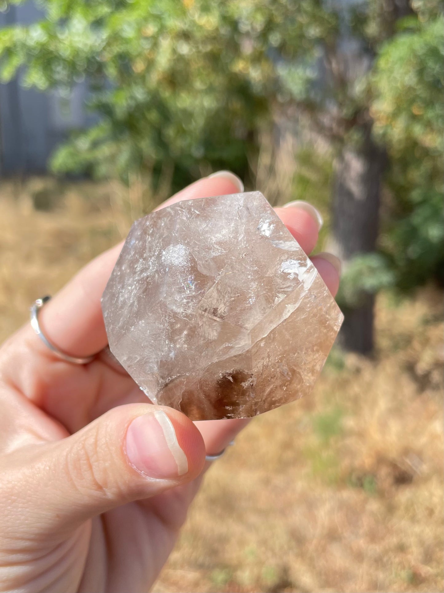 Smoky Quartz Dodecahedron