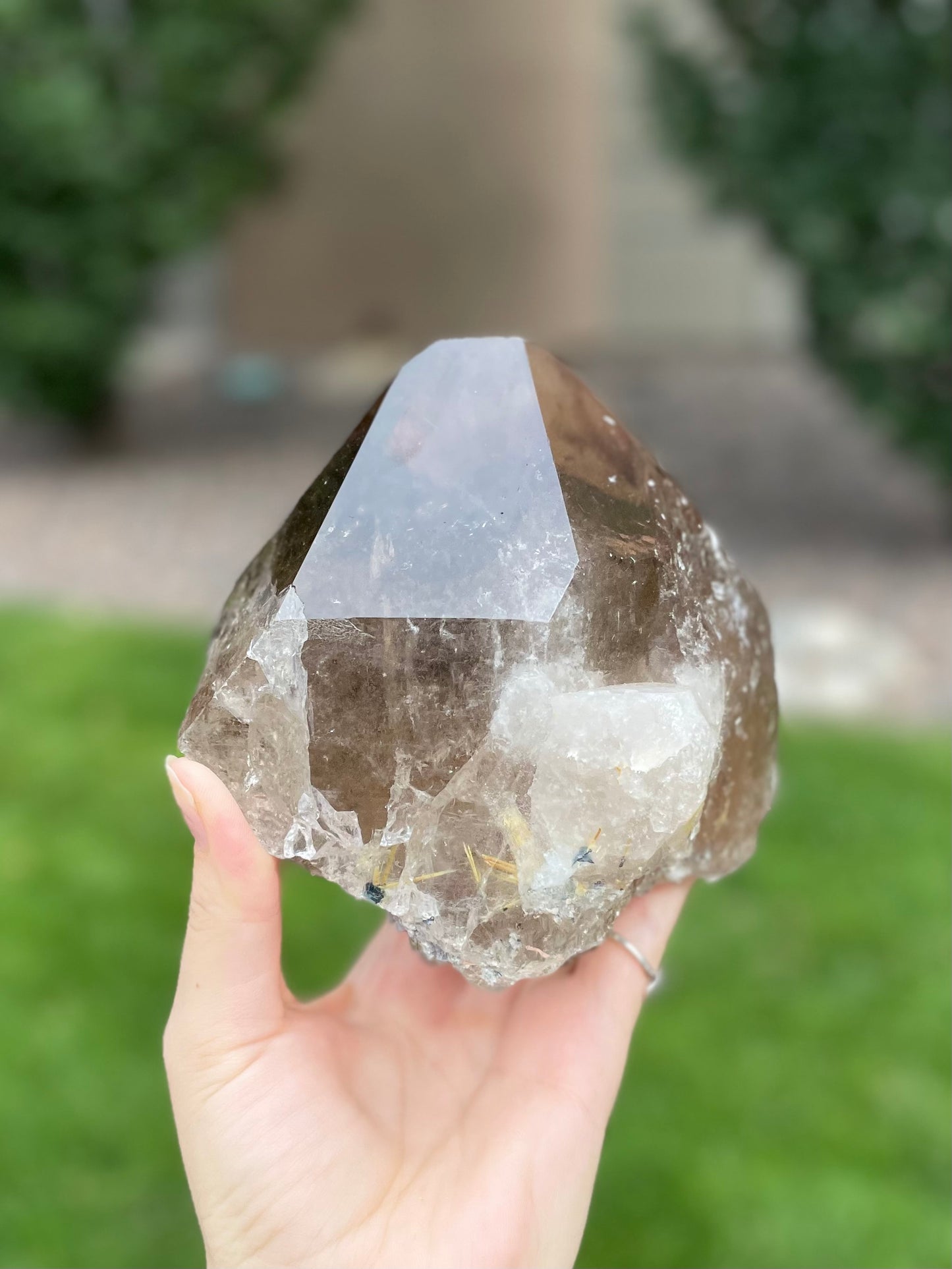 Smoky Quartz con Rutilado