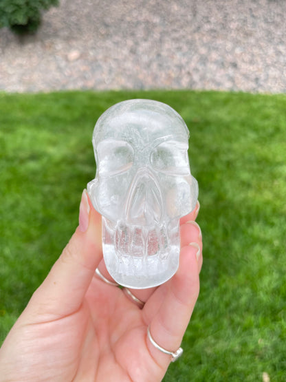 Clear Quartz Skull