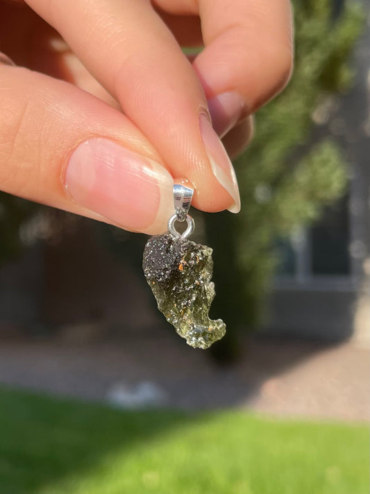 Moldavite Pendant (d)