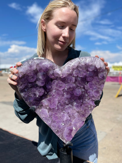 Amethyst Heart