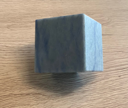 Blue Garnet Cube