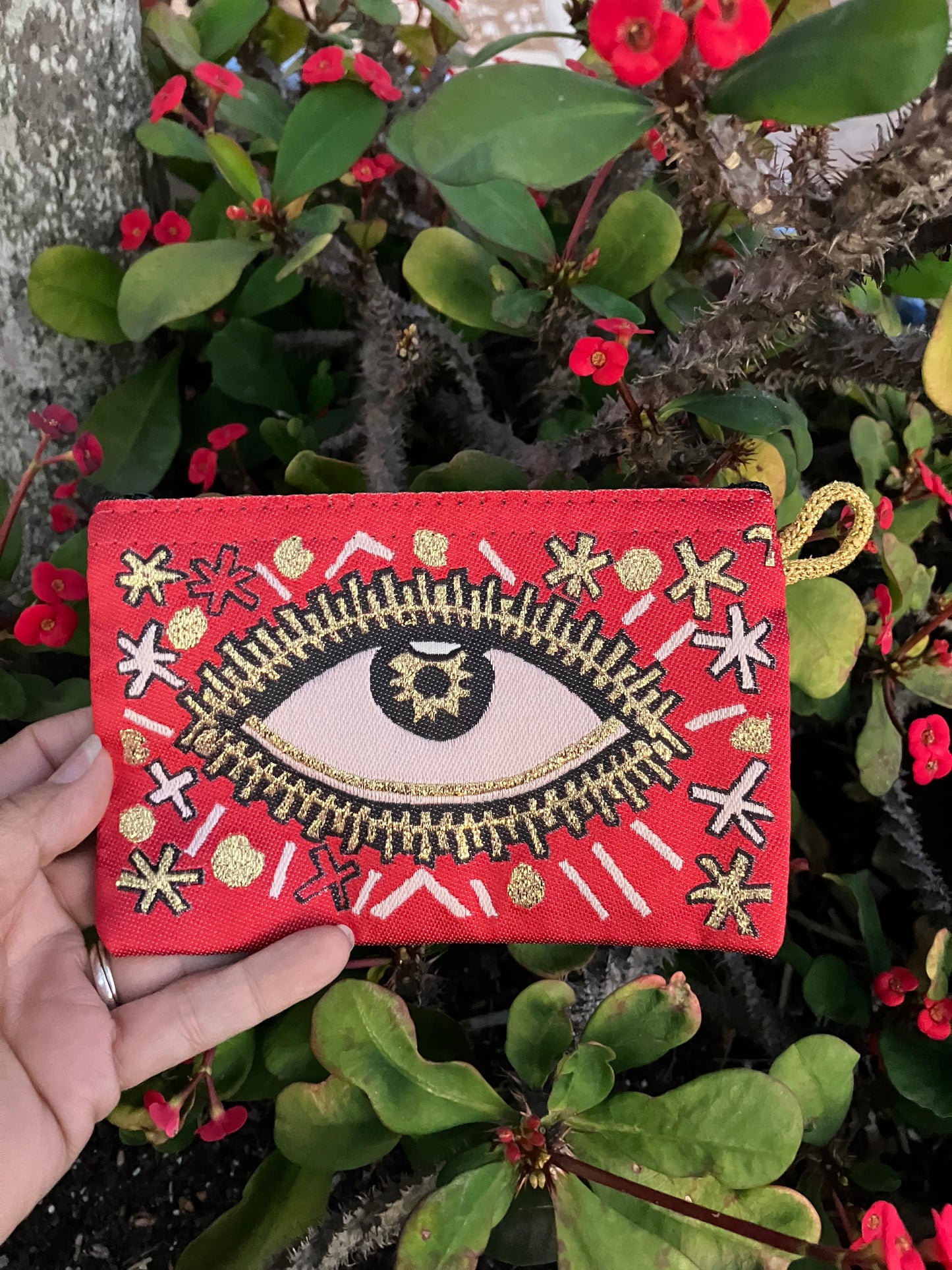 Turkish Evil Eye Coin Pouch