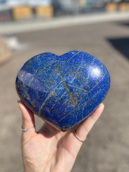 Lapis Lazuli Heart