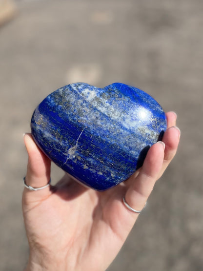 Lapis Lazuli Heart