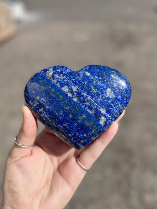 Lapis Lazuli Heart