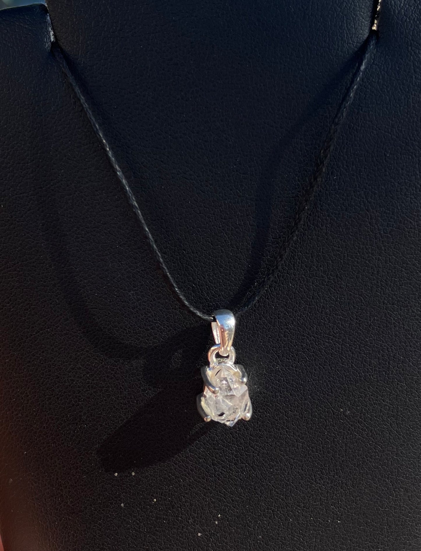 Herkimer Diamond Pendant 925 Silver