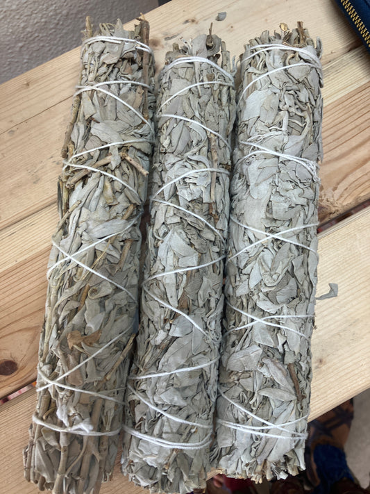 Large White  Sage Bundles