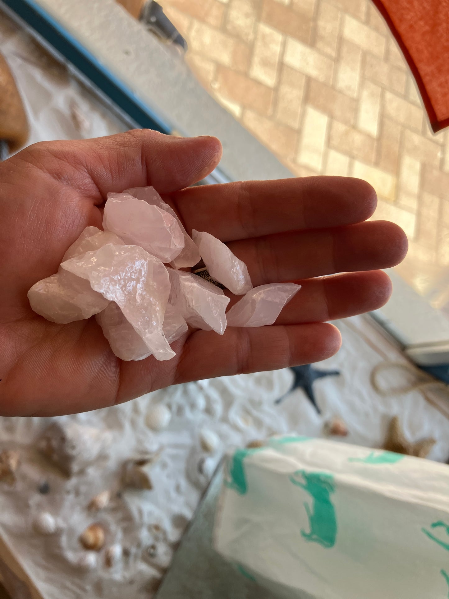 Raw Pink Calcite Pieces