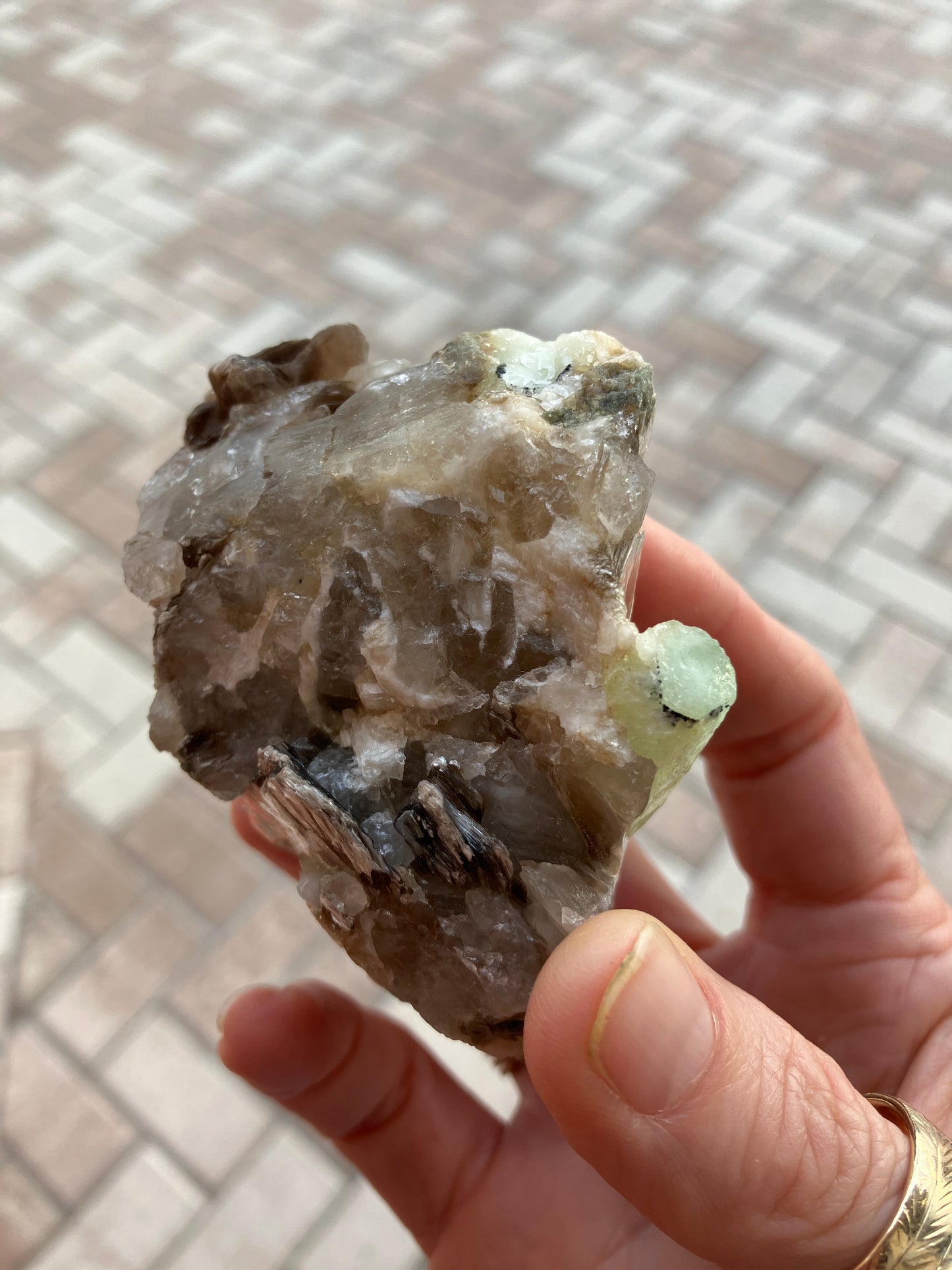 Large Aquamarine Muscovite