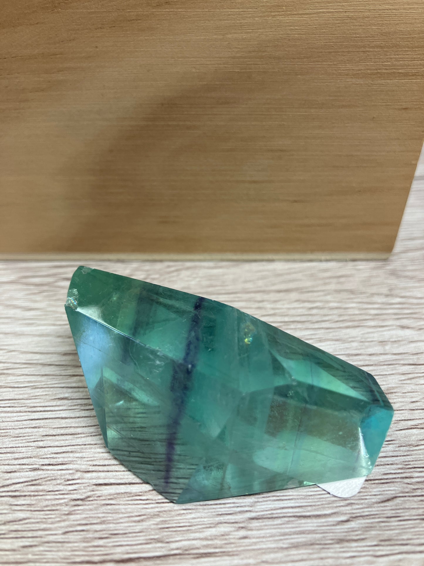 Fluorite Cut and Polished