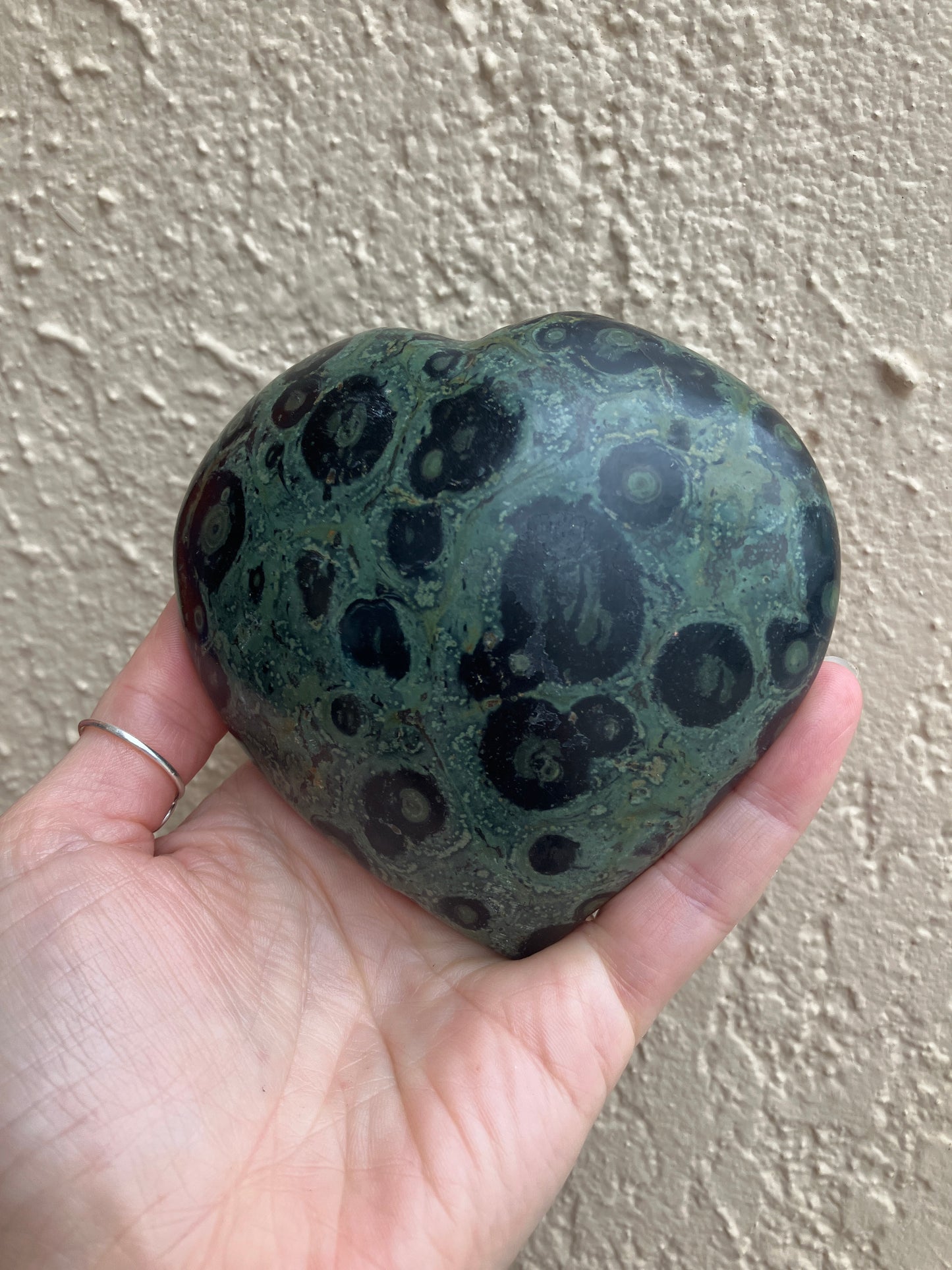 Kambaba Jasper Heart