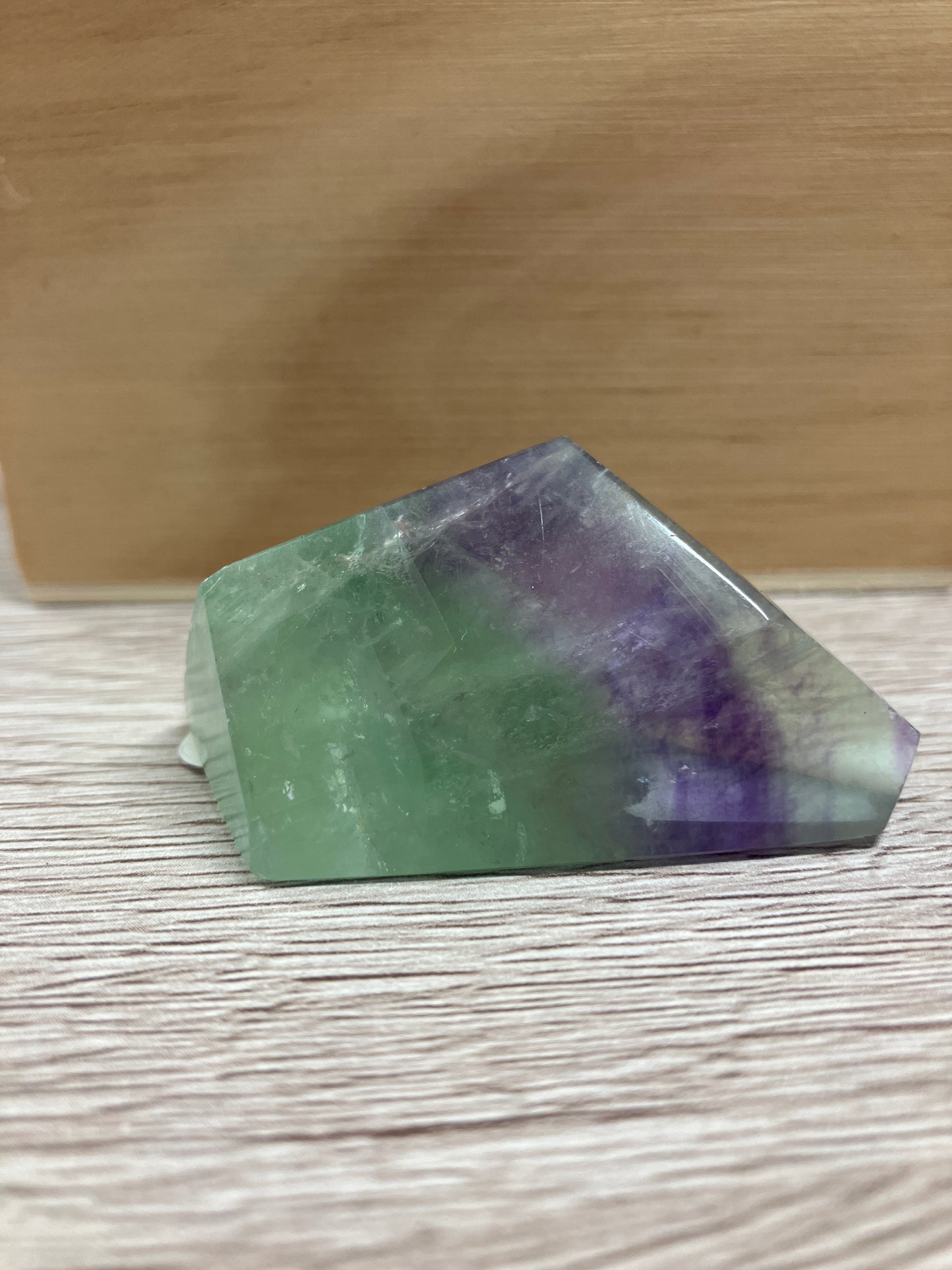 Fluorite Cut and Polished