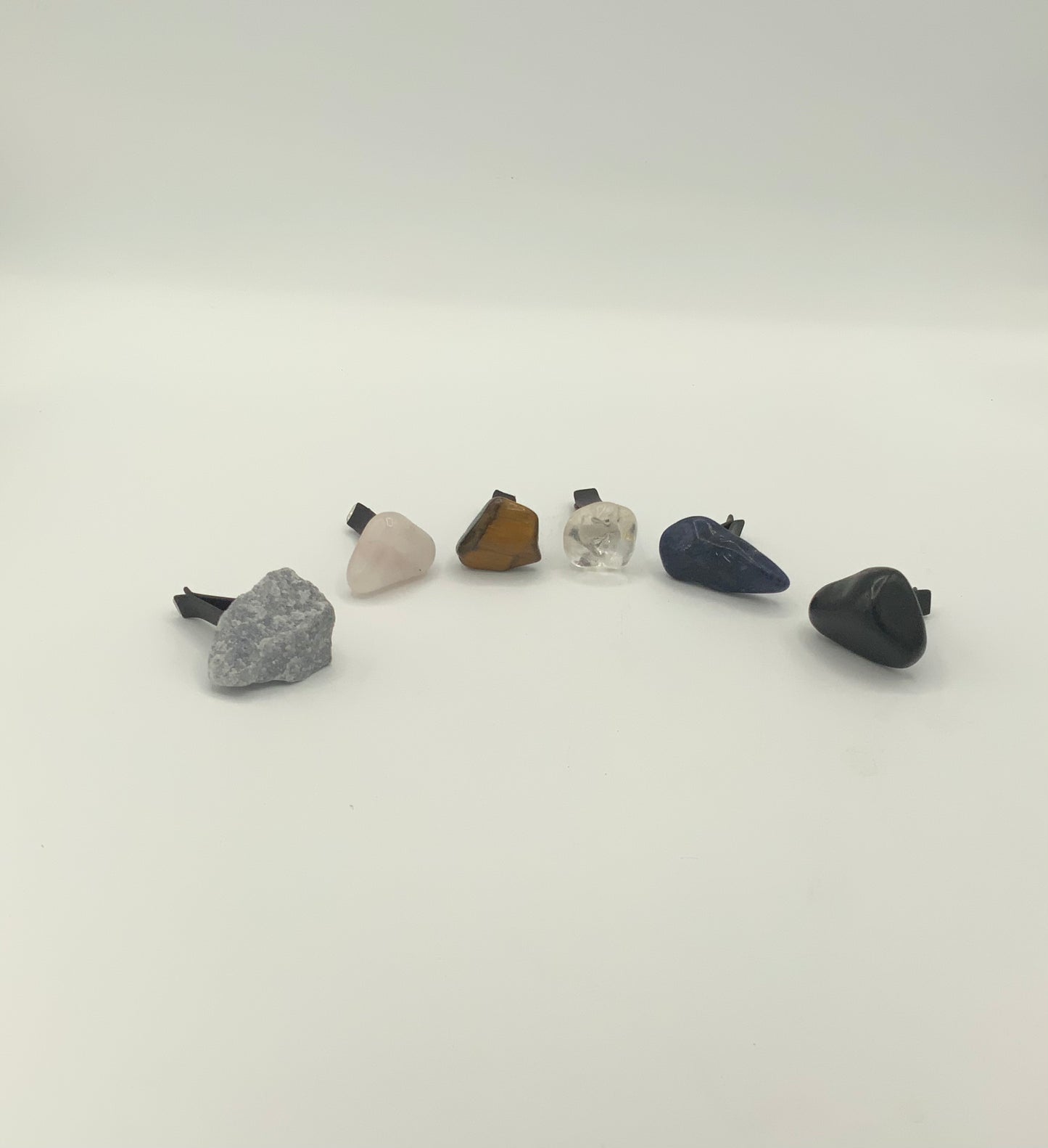 Gemstone Car Clip