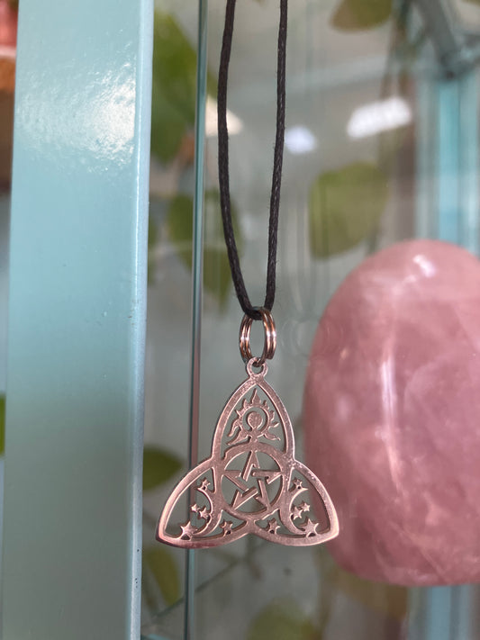 Triquetra Pentagram Pendant