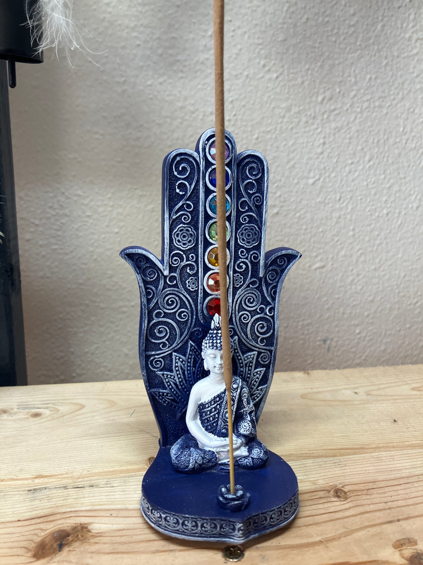 Blue Buddha Incense Burner