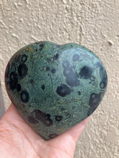 Kambaba Jasper Heart