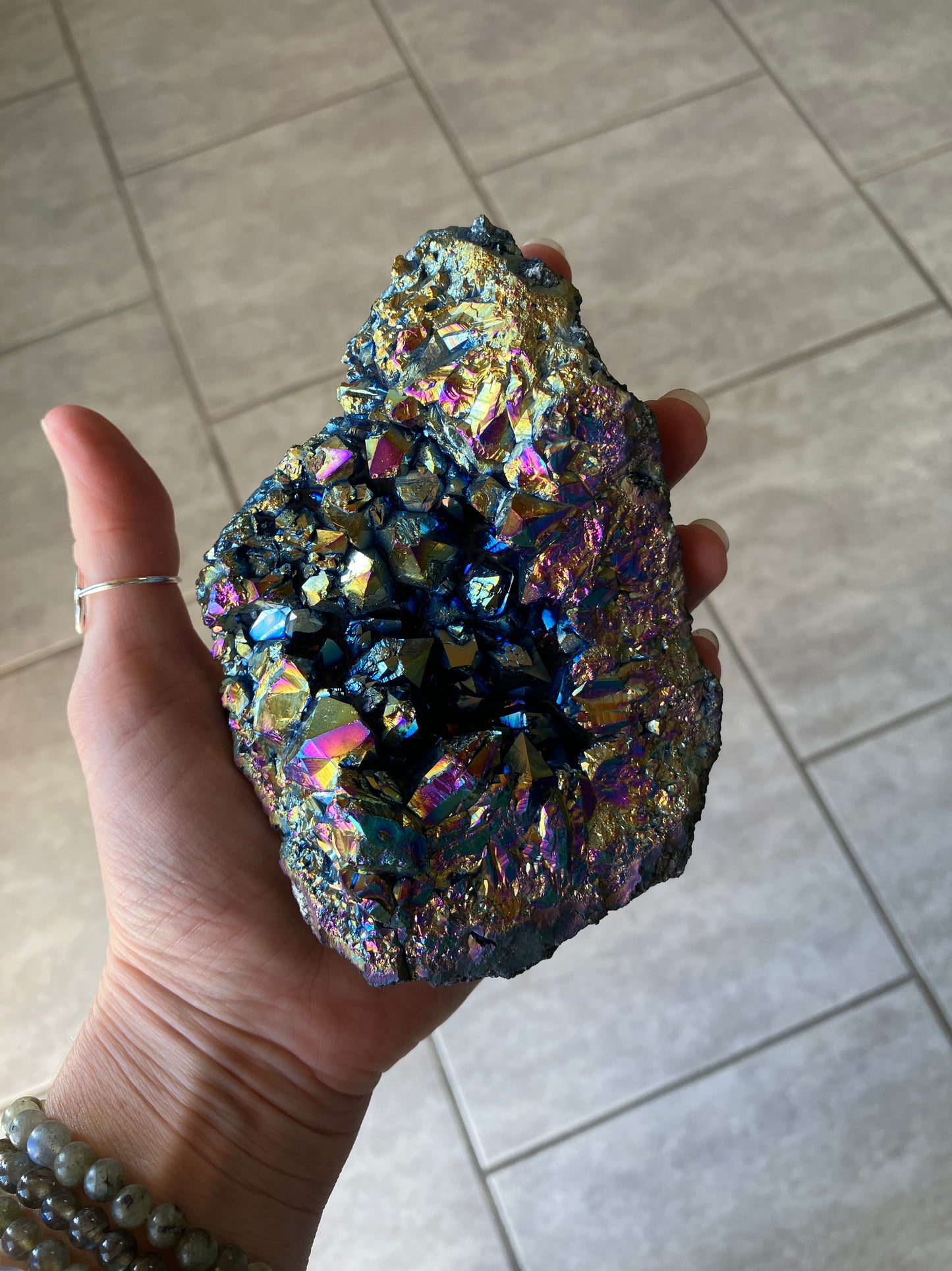 Aura Quartz Cluster