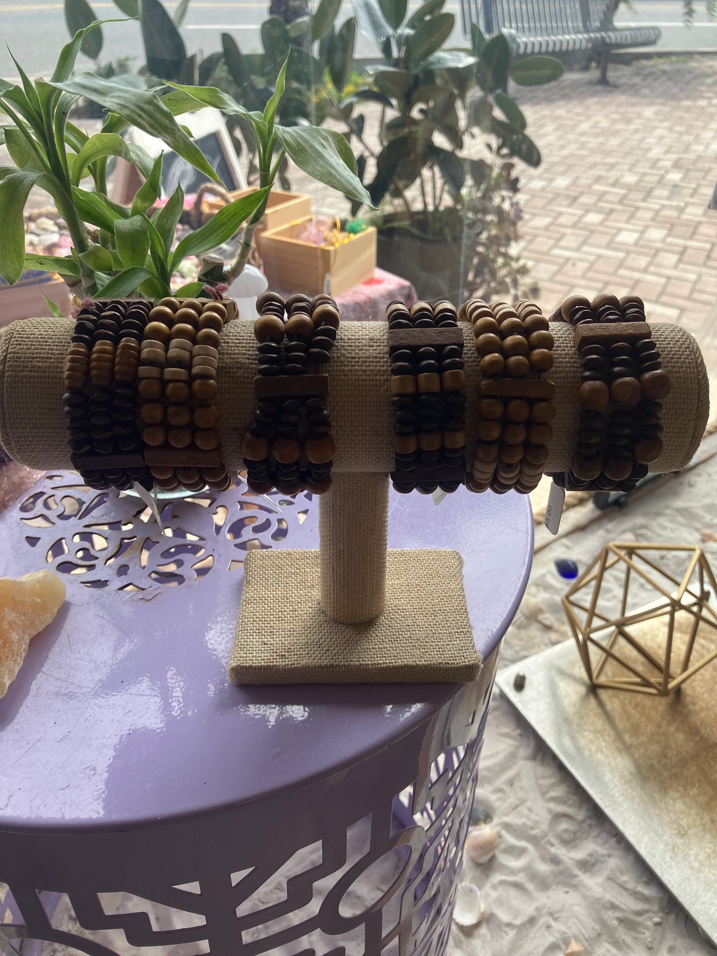 Indian Wooden Bead Bracelets