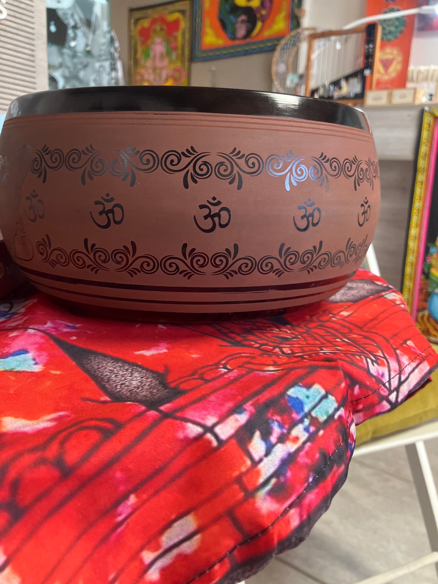 9 inch Ganesha Singing Bowl